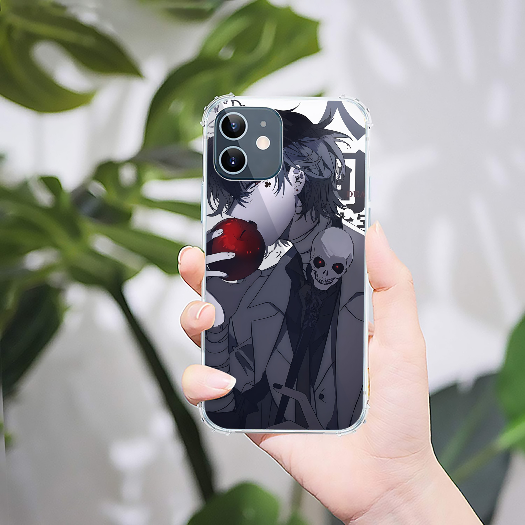 （画像用） 文豪ストレイドッグス Bungo Stray Dogs 【iPhone 12シリーズ対応】透明スマホケース（クリアソフトケース）